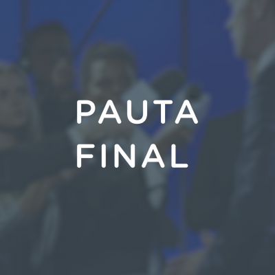 Pauta final - 14 de enero 2020