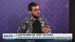 PAUTA Bloomberg | Didi llega a Chile