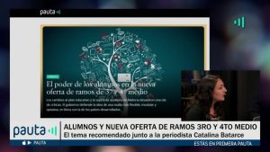 Primera Pauta | El poder de los alumnos en la nueva oferta de ramos de 3° y 4° medio