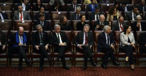 Las reacciones del mundo político al discurso