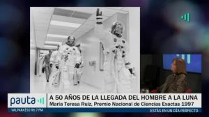 María Teresa Ruiz y los 50 años del hombre a la luna