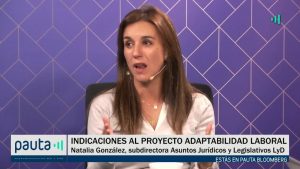 PAUTA Bloomberg Gonzalez jornada