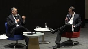 Debate previsional entre Andrés Allamand y Ricardo Lagos Weber