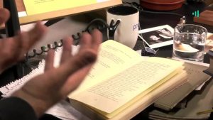 [VIDEO] Cristián Warnken inspirado por el Borges imaginario y su 