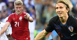 Dinamarca busca frenar a Croacia, el equipo sensación de la copa