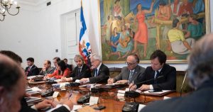 La bienvenida de Piñera al gabinete que deberá enfrentar la crisis