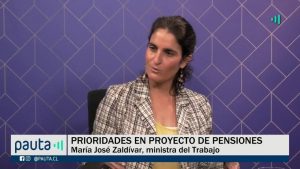 PAUTA Bloomberg | Ministra María José Zaldívar
