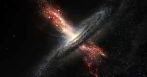 La súper galaxia que dispara ráfagas de neutrinos a la Tierra