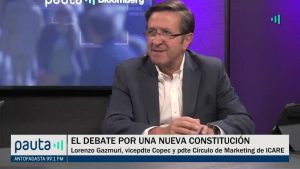 PAUTA Bloomberg Lorenzo Gazmuri constitución