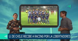 Pauta de Juego TV: U. de Chile vs Racing