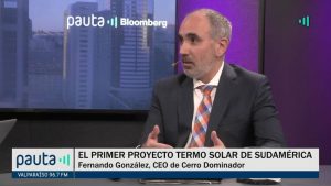 PAUTA Bloomberg Cerro Dominador crecimiento