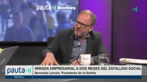 PAUTA Bloomberg Bernardo Larraín 2020