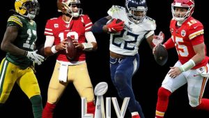 Los cuatro equipos que se juegan su paso al Super Bowl