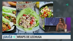 Wraps de lechuga: comida rica y saludable