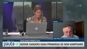 [VIDEO] Comentario de John Muller sobre primarias demócratas New Hamphsire 2020
