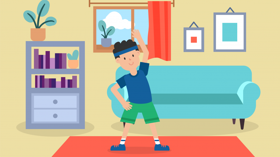 Cómo hacer ejercicio con los niños en casa durante la cuarentena