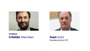 Cristián Warnken entrevista al presidente de la CPC, Juan Sutil