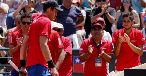 Arranque de la serie de Copa Davis Chile - Argentina