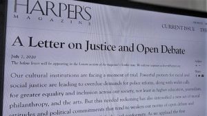 La carta de Harper's: la discusión por la censura entre los intelectuales