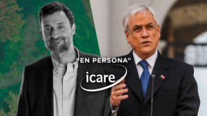 Cristián Warnken conversa con el Presidente Sebastián Piñera