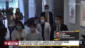 [VIDEO]: Bloomberg sobre arresto masivo en Hong Kong