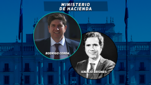 El cambio en Hacienda: entra Rodrigo Cerda, sale Ignacio Briones