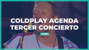 Coldplay agenda tercer concierto en Chile