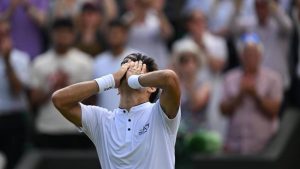 La épica de Cristian Garin para clasificarse a los cuartos de final de Wimbledon