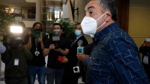 Senador Espinoza y campaña del Apruebo: 