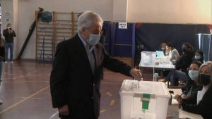 VIDEO voto expresidente Piñera