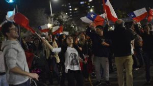 Festejos en todo el país tras el triunfo del Rechazo