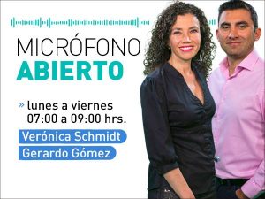 Verónica Schmidt y Gerardo Gómez inician tu mañana con información, entrevistas, datos y conversación.