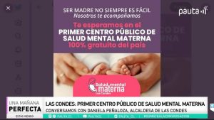 Las Condes: Primer Centro Público de Salud Mental Materna