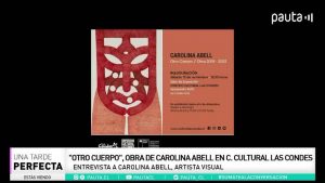 Obra de Carolina Abell en el Centro Cultural Las Condes