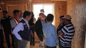 Entregan primera vivienda de emergencia en Ninhue: 