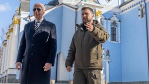 Joe Biden sorprende con visita a Ucrania a casi un año del inicio de la invasión rusa