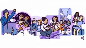 Google dedica su doodle a todas las mujeres en el Día Internacional de la Mujer