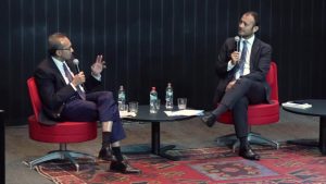 Khanna y los emprendedores chilenos