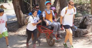 Primeras rutas de senderismo inclusivo en el Parque Metropolitano