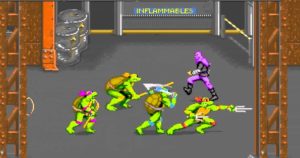 Recordando el clásico juego de las Tortugas Ninjas