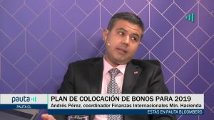 Pauta Bloomberg | Andrés Pérez cree que es probable la reducción de la deuda