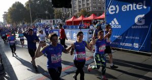 Los desvíos de tránsito por el Maratón de Santiago 2019
