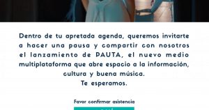 Has confirmado tu asistencia