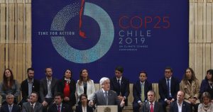 La locación, la logística y los recursos de la organización de la COP25