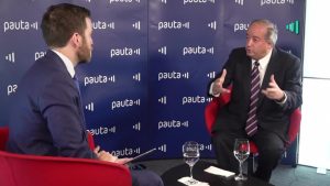 Entrevista de Sebastián Aguirre con el ministro Nicolás Monckeberg