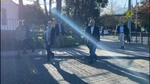 Video Piñera llega al local