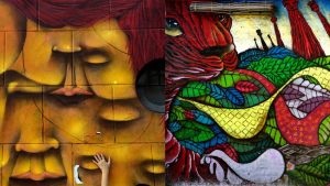 Nuevos murales en Bellavista: el proyecto que busca revitalizar el barrio
