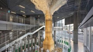 Crean innovador árbol con impresión 3D: mide 10 metros y realiza fotosíntesis