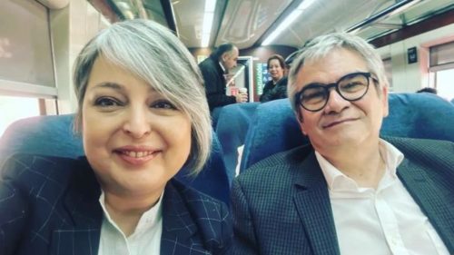 Ministros Jara y Marcel inician gira en tren y hacen llamado a la oposición a retomar el diálogo por reformas