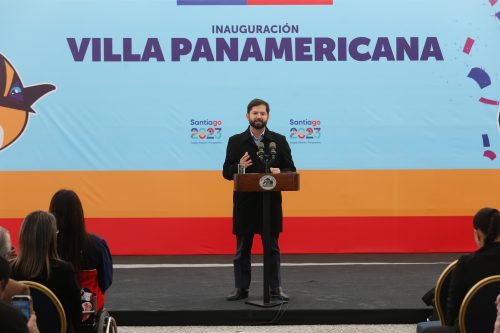 Boric inaugura Villa Santiago 2023 a semanas del inicio de los Juegos Panamaricanos y Parapanamericanos
